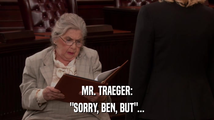 MR. TRAEGER: 