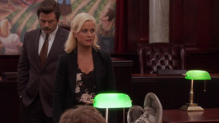 LESLIE, WHAT ARE YOU TALKING ABOUT? 