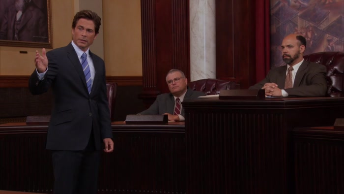 BEN WYATT AND LESLIE KNOPE BRIBED A CITY EMPLOYEE. 