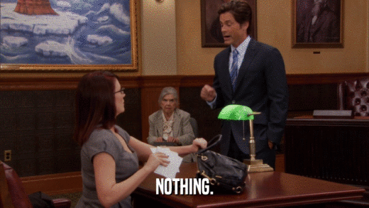 NOTHING.  
