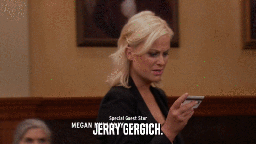 JERRY GERGICH.  