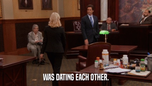 WAS DATING EACH OTHER.  