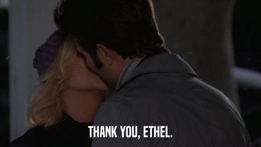 THANK YOU, ETHEL.  
