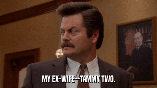 MY EX-WIFE--TAMMY TWO.  