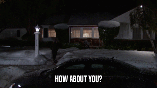 HOW ABOUT YOU?  
