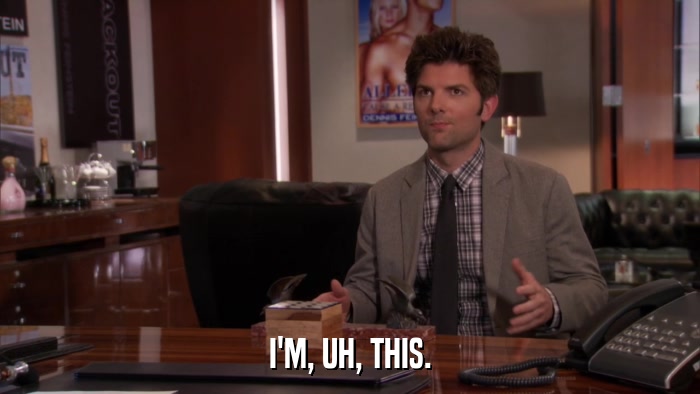 I'M, UH, THIS.  