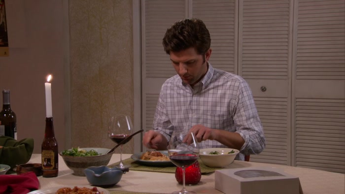I CAN HEAR YOU BREATHING, AND, YES, YOU CAN FINISH HER PASTA. 