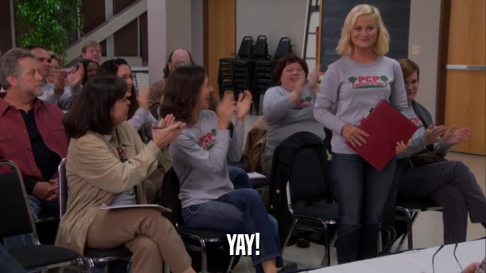 YAY!  