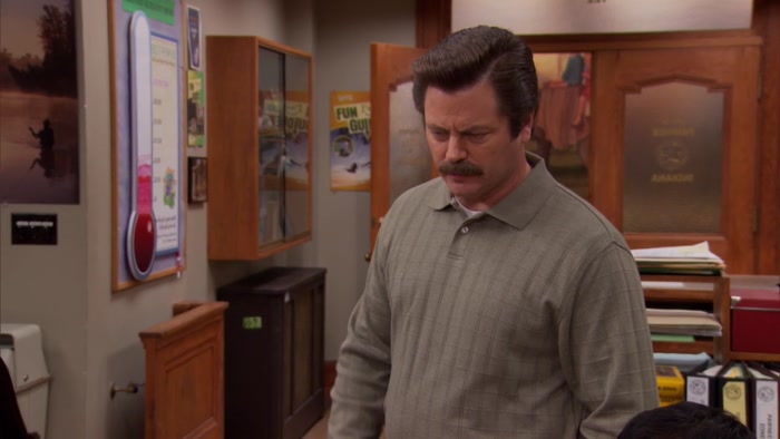 I DIDN'T DO ANYTHING FOR MY OFFICE. 