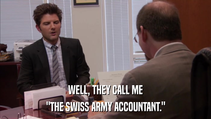 WELL, THEY CALL ME 