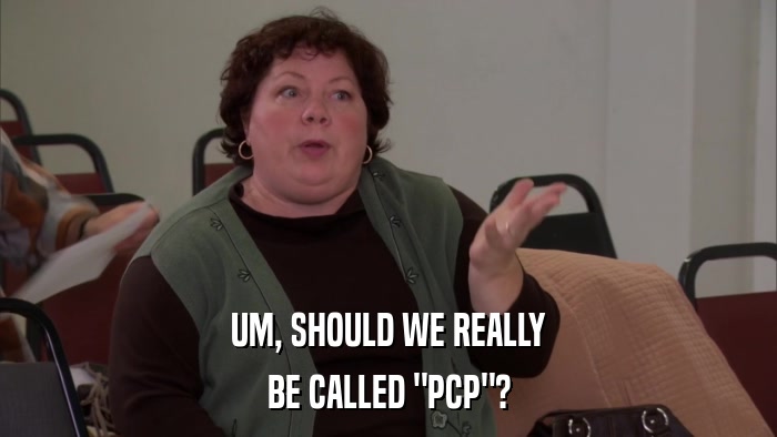 UM, SHOULD WE REALLY BE CALLED 