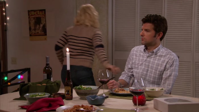 THANK YOU SO MUCH FOR DINNER, HONEY. 