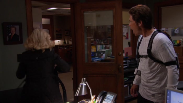 LESLIE KNOPE! I AM MUCH FASTER THAN YOU! 