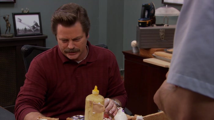 BUT I CAN'T GLUE TWO DAMN GRAHAM CRACKERS TOGETHER! 