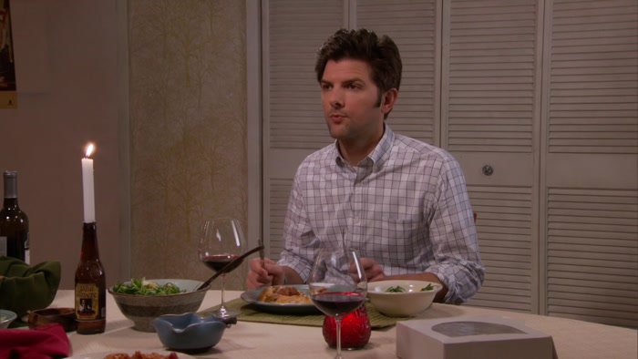 I CAN HEAR YOU BREATHING, AND, YES, YOU CAN FINISH HER PASTA. 