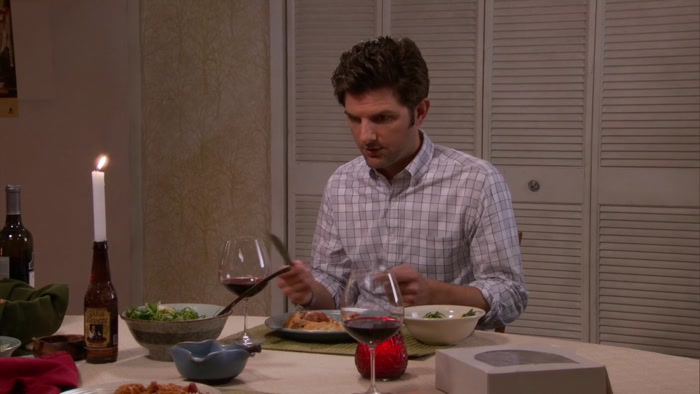 I CAN HEAR YOU BREATHING, AND, YES, YOU CAN FINISH HER PASTA. 