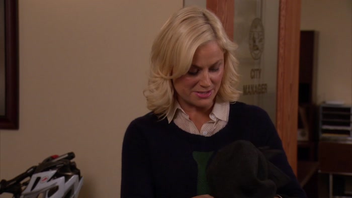 OH, I FORGOT TO TELL YOU, I GOT YOUR CHRISTMAS PRESENT. 