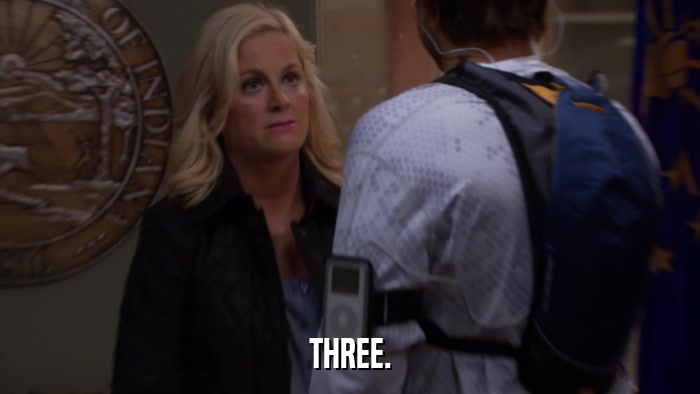 THREE.  