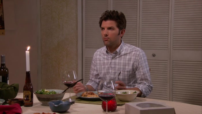 I CAN HEAR YOU BREATHING, AND, YES, YOU CAN FINISH HER PASTA. 