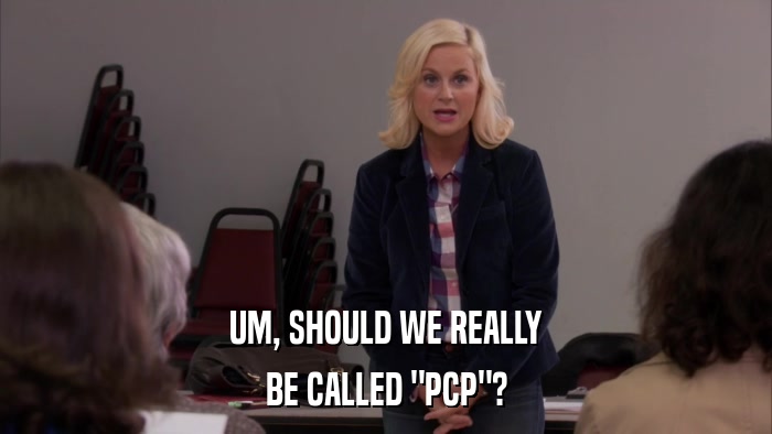 UM, SHOULD WE REALLY BE CALLED 