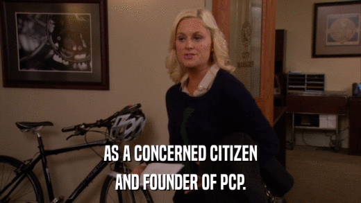 AS A CONCERNED CITIZEN AND FOUNDER OF PCP. 
