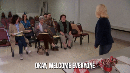 OKAY, WELCOME EVERYONE  
