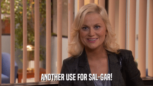 ANOTHER USE FOR SAL-GAR!  