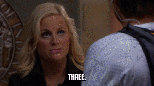 THREE.  
