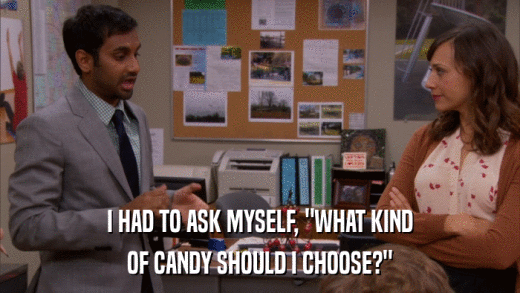 I HAD TO ASK MYSELF, 