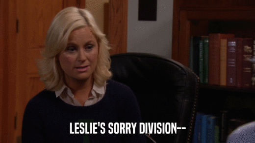 LESLIE'S SORRY DIVISION--  