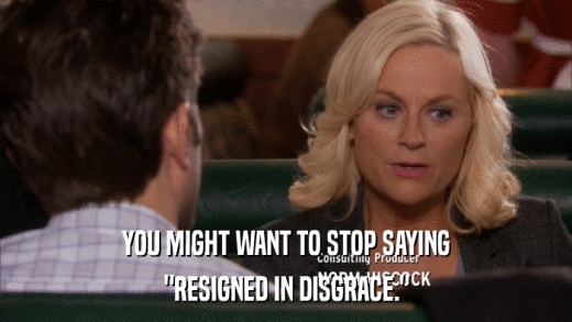YOU MIGHT WANT TO STOP SAYING 