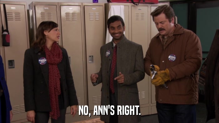 NO, ANN'S RIGHT.  