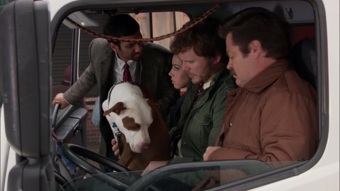 CAN'T I AT LEAST SIT ON ANDY'S LAP?  