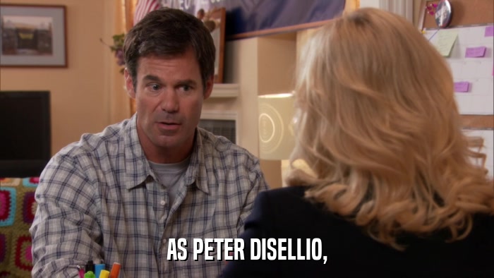 AS PETER DISELLIO,  