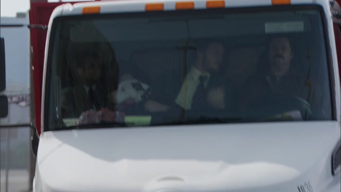 THE POLICE EVEN LOVE IT. THEY'RE SIRENING BACK TO US. 