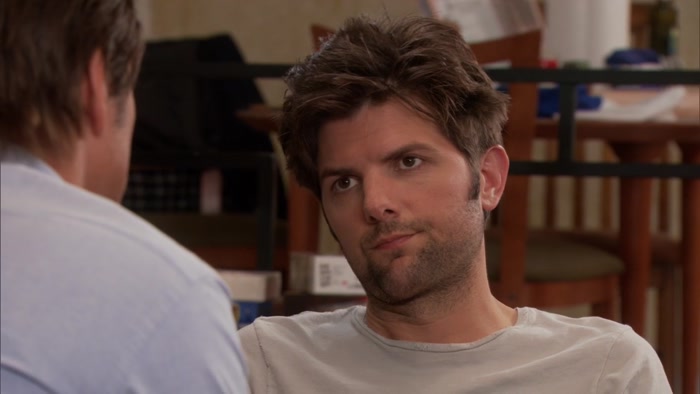 UPTIGHT, RIGID, INFLEXIBLE BEN WYATT SENSE OF FUN. 