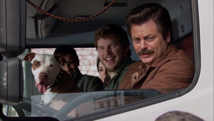 WELL, YOU GOT FOUR PEOPLE IN THE FRONT SEAT, 