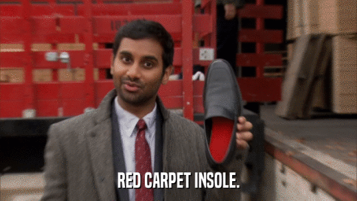 RED CARPET INSOLE.  