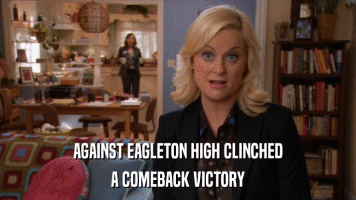 AGAINST EAGLETON HIGH CLINCHED A COMEBACK VICTORY 