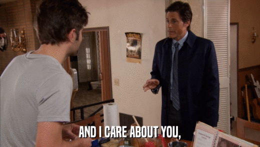 AND I CARE ABOUT YOU,  