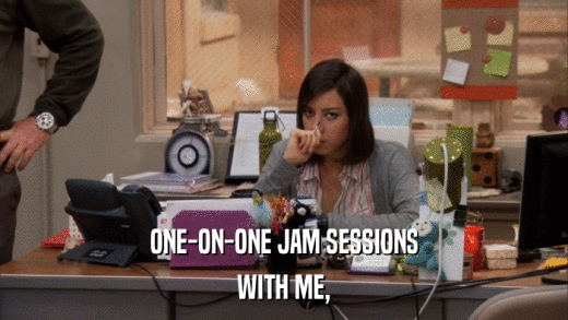 ONE-ON-ONE JAM SESSIONS WITH ME, 