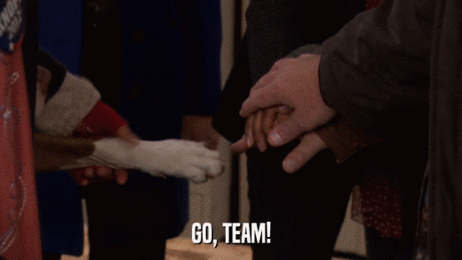 GO, TEAM!  