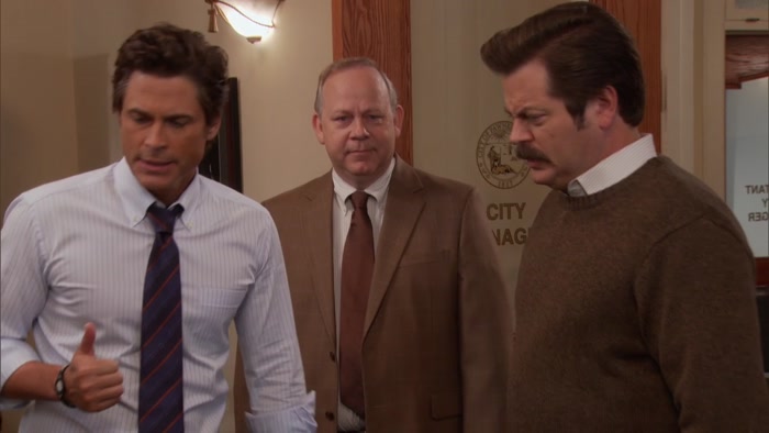 RON, A MOMENT.  