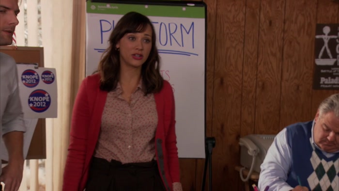 ANN, YOU'RE BEAUTIFUL AND YOU'RE ORGANIZED. 