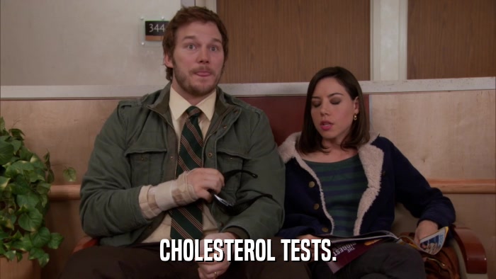 CHOLESTEROL TESTS.  