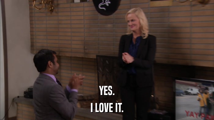 YES. I LOVE IT. 