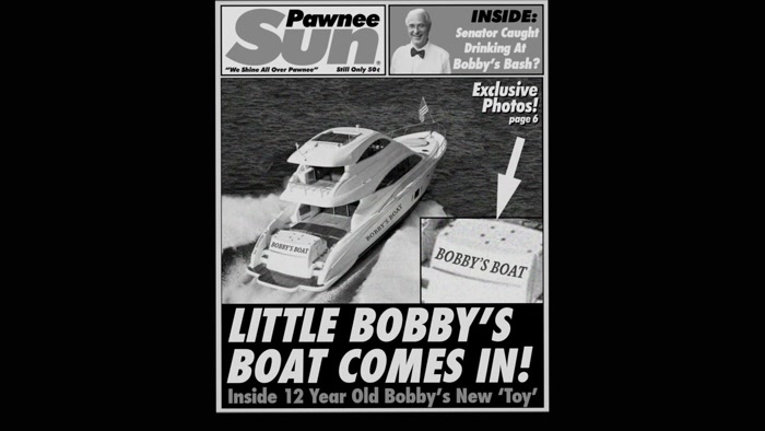 HIS 60-FOOT BOAT, BOBBY'S BOAT, 
