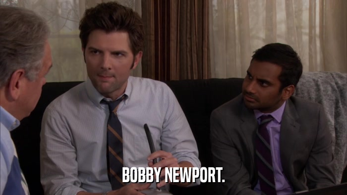BOBBY NEWPORT.  