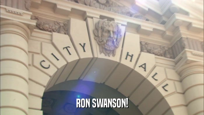 RON SWANSON!  