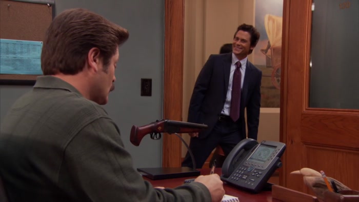 RON SWANSON. HOW ARE YOU? 